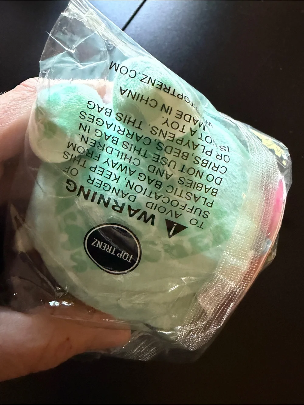 Squishy Top Trenz Super Duper Sugar Squisher Plush Fiona Kitten Cat Mint Green